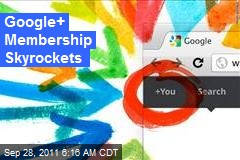 Google+ Membership Skyrockets