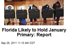 Florida Likely to Hold January Primary: Report