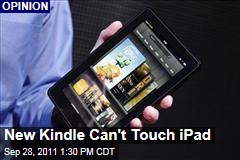 Amazon's Kindle Fire Won't Kill Apple's iPad