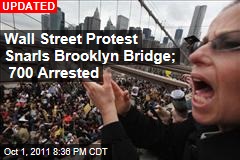 Police Arrest Dozens After Wall Street Protest Chokes Brooklyn Bridge