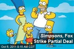 Simpsons, Fox Strike Partial Deal