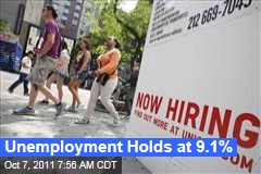 Jobs Report: Unemployment Rate Still 9.1% as Economy Adds 103K Jobs