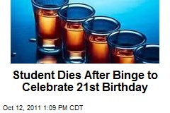 Student Dies After Binge to Celebrate 21st Birthday