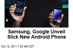 Samsung, Google Unveil Galaxy Nexus Smartphone Running Android Ice Cream Sandwich