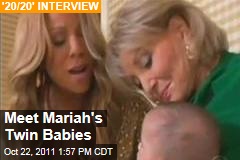 Mariah Carey Shows Off Twin Babies, Talks Miscarriage and Fertility Treatments, With Barbara Walters