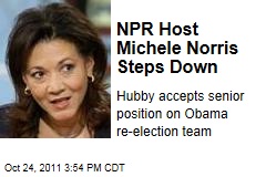 NPR Host Michele Norris Steps Down; Husband Joins Obama Re-Election Team