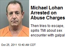 Michael Lohan Arrested on Abuse Charges
