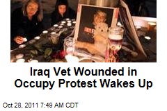Scott Olsen, Iraq War Vet Injured at Occupy Oaklan, Wakes Up
