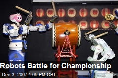 Robots Battle for Championship