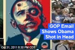 Virginia Republican Email Portrays Obama With Bullet Wound