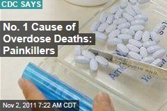 No. 1 Cause of Drug Overdose Deaths: Painkillers, Which Top Heroin and Cocaine Deaths Combined