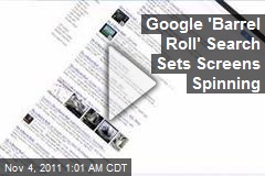Google &#39;Barrel Roll&#39; Search Sets Screens Spinning