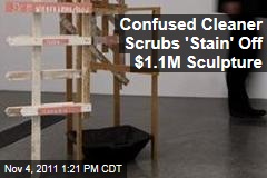 Confused Cleaner Scrubs 'Stain' Off $1.1M Martin Kippenberger Sculpture