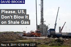 Please, US, Don&#39;t Blow It on Shale Gas