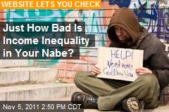 Just How Bad Is Income Inequality in Your Nabe?