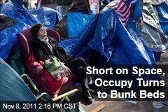 Occupy Wall Street Short on Space in Zuccotti Park