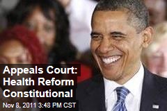 US Appeals Court: ObamaCare Health Reform Constitutional