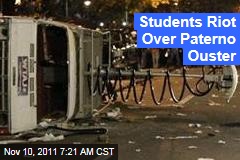 Penn State Students Riot Over Paterno Ouster