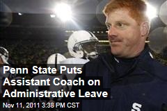 Penn State Puts Assistant Football Coach Mike McQueary on Administrative Leave