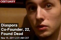 Diaspora Co-Founder Ilya Zhtiomirskiy Found Dead