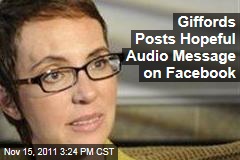 Gabrielle Giffords Posts Audio Message on Facebook