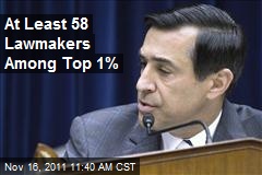 At Least 58 Lawmakers Among Top 1%
