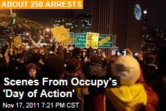 Police Arrest Dozens of Occupy Protesters Across the County