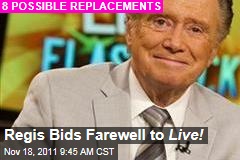 Regis Philbin Bids Farewell to 'Live! with Regis and Kelly'