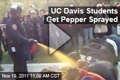 Police Douse UC Davis Students With Pepper Spray