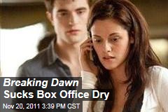 The Twilight Saga: Breaking Dawn—Part 1 Wins Weekend Box Office