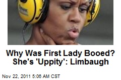 Limbaugh: First Lady Was Booed Cuz She&#39;s &#39;Uppity&#39;