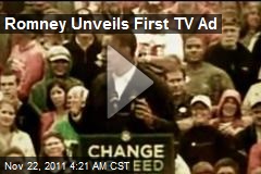 Romney Unveils First TV Ad