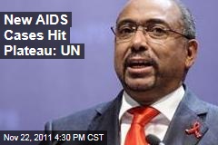 UNAIDS: New AIDS Cases Plateau