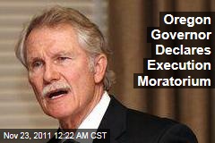 Oregon Governor John Kitzhaber Declares Moratorium on Executions