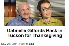 Gabrielle Giffords Back in Tucson for Thanksgiving