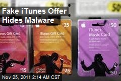 Fake iTunes Offer Hides Malware