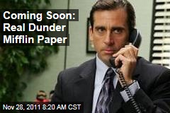 NBC's 'The Office' Company, Dunder Mifflin, to Offer Paper in Real World