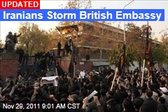 Iranians Storm British Embassy