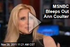 Anne Coulter Bleeped Out on MSNBC's 'Morning Joe'