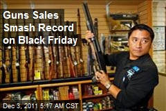 Guns Sales Smash Record on Black Friday