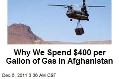 In Afghanistan, Gas Costing US $400 Per Gallon