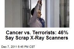 Cancer vs. Terrorists: 46% Say Scrap X-Ray Scanners