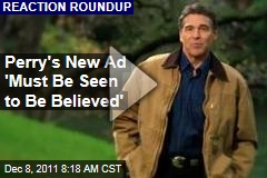 VIDEO: Rick Perry's New Campaign Ad 'Must Be Seen to Be Believed,' Mitt Romney's New Ad Takes Swing at Newt Gingrich