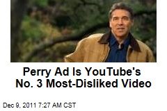 As Spoofs Abound, Perry Ad Racks Up &#39;Dislikes&#39;