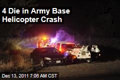 US Army Helicopters Crash at Joint Base Lewis-McChord