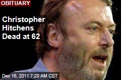 Christopher Hitchens Dead of Cancer at 62