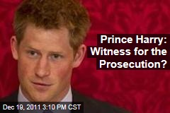 Prince Harry May Testify in Case of Stolen Cell Phone