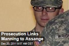 Bradley Manning Trial: Prosecution Links His Computer to Julian Assange