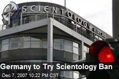 Germany to Try Scientology Ban
