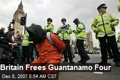 Britain Frees Guantanamo Four